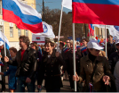 На первомайскую демонстрацию в Москве вышли 12 тысяч работников Стройкомплекса 
